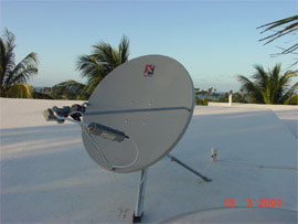 Satellite Internet Conncection for Home Worker
