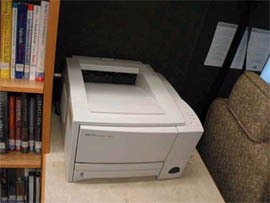 Bookmobile printer