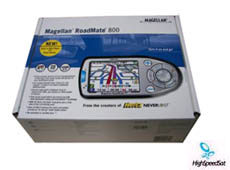 Roadmate 800 Magellan GPS in the box