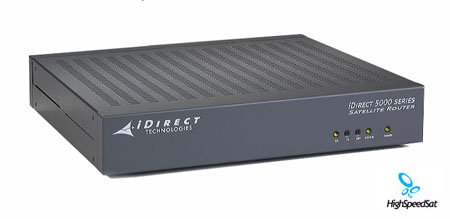 iDirect 5000 satellite internet router
